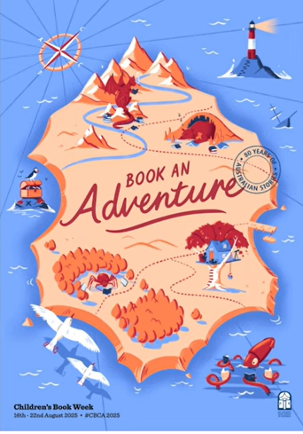 CBCA Book Week 2025 Poster