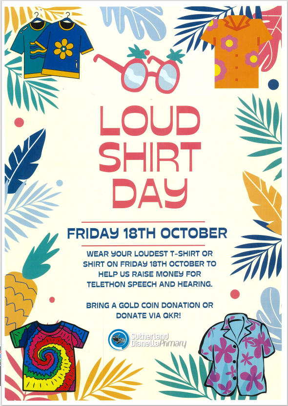 SDPS T4 Loud Shirt Day Fundraiser